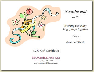 Sample Gift Certificate